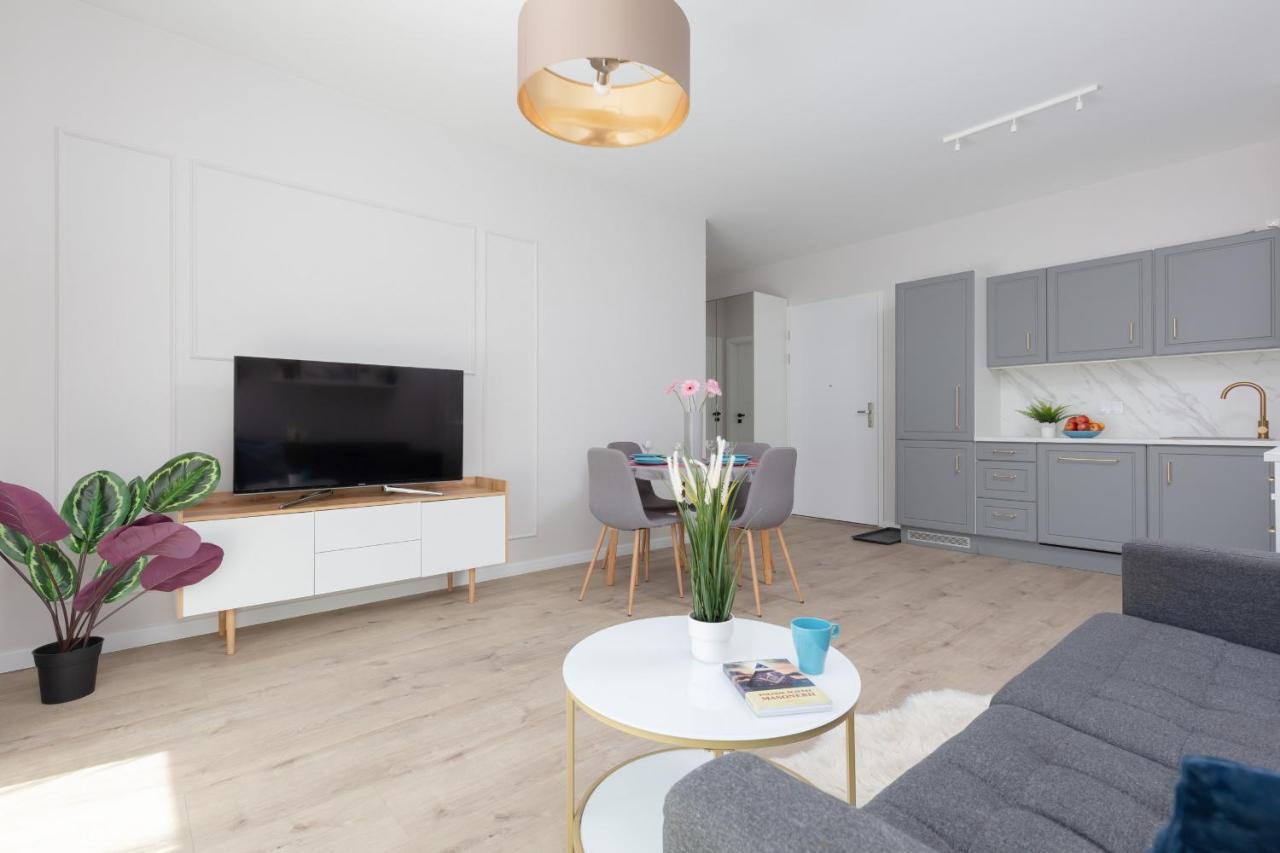 Modern Apartment With Balcony Warsaw Mokotow Aignera By Noclegi Renters Exteriér fotografie